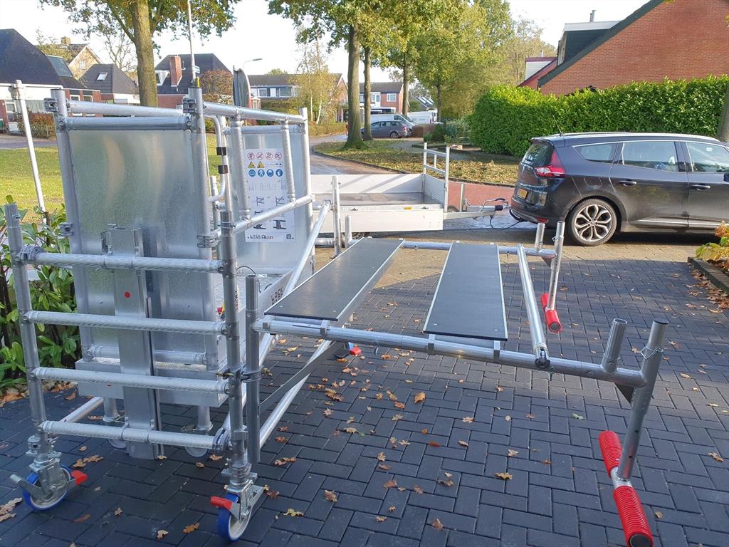 Uitwijkconsole voor rolsteiger: veilig monteren en gebruiken