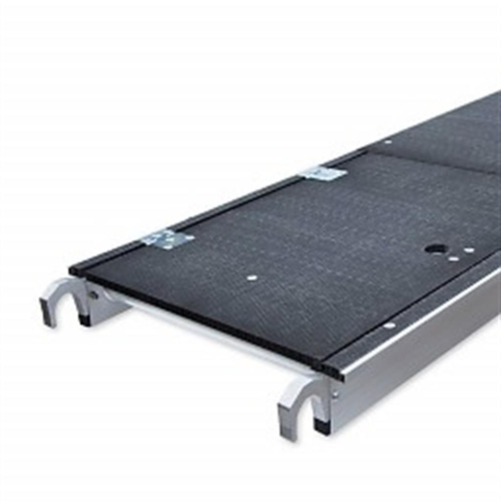 Rolsteiger platform met luik carbon 190-250-305-400 cm