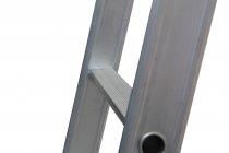 Superpro 2 delige ladder met 40 mm brede treden.