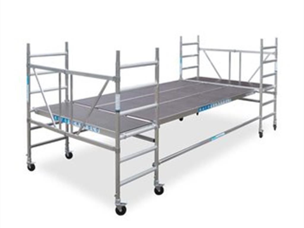 Euroscafold Stukadoors werkplatform 190 x 340 3m werkhoogte.