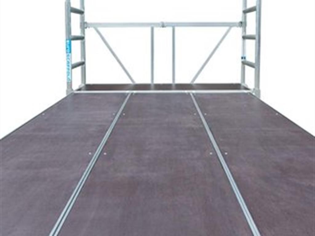 Euroscafold Stukadoors werkplatform 190x400 3m werkhoogte.