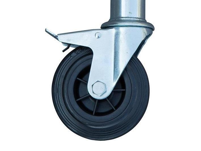 Kamersteigerwiel rubber diam 125-150 mm