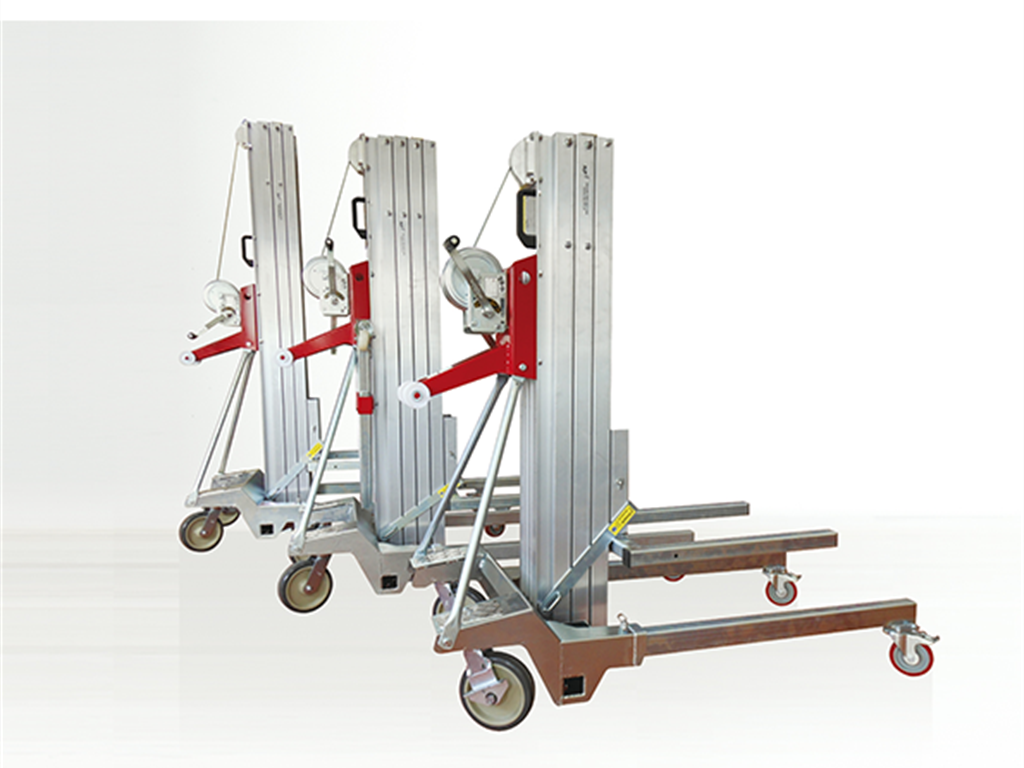 Materiaallift L-395 - tot 350 kg.
