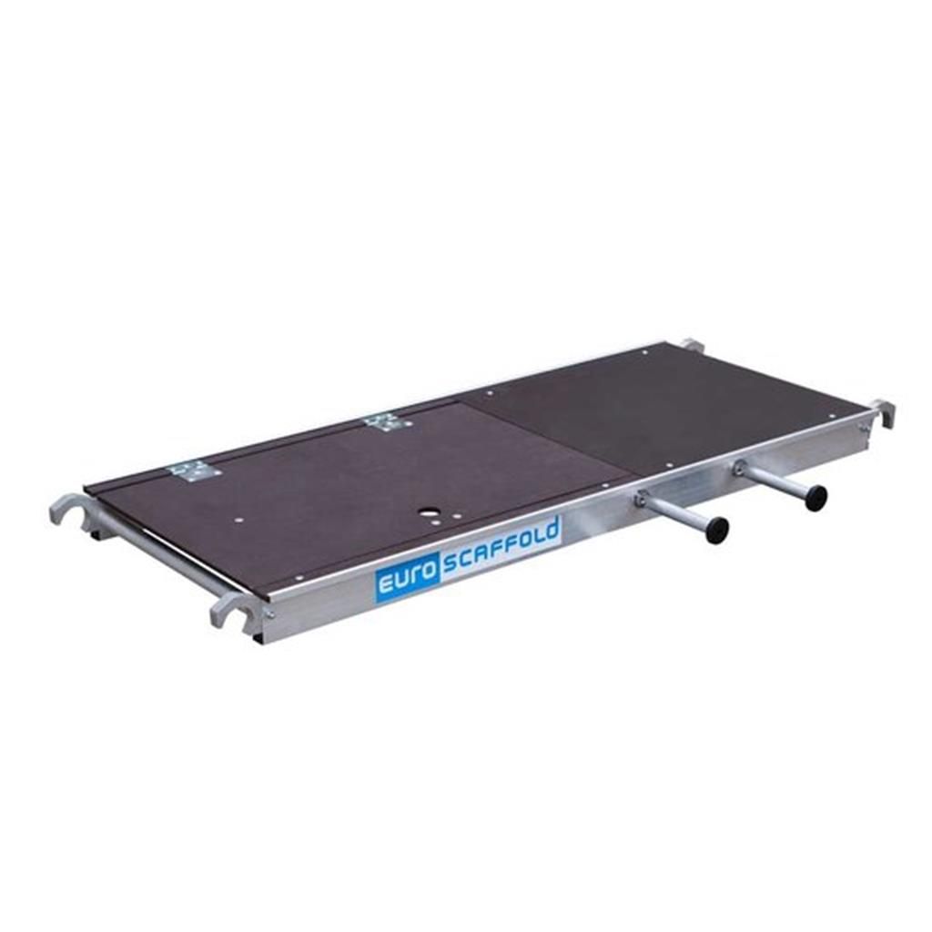 Rolsteigerone 75x150 cm platform met hout luik