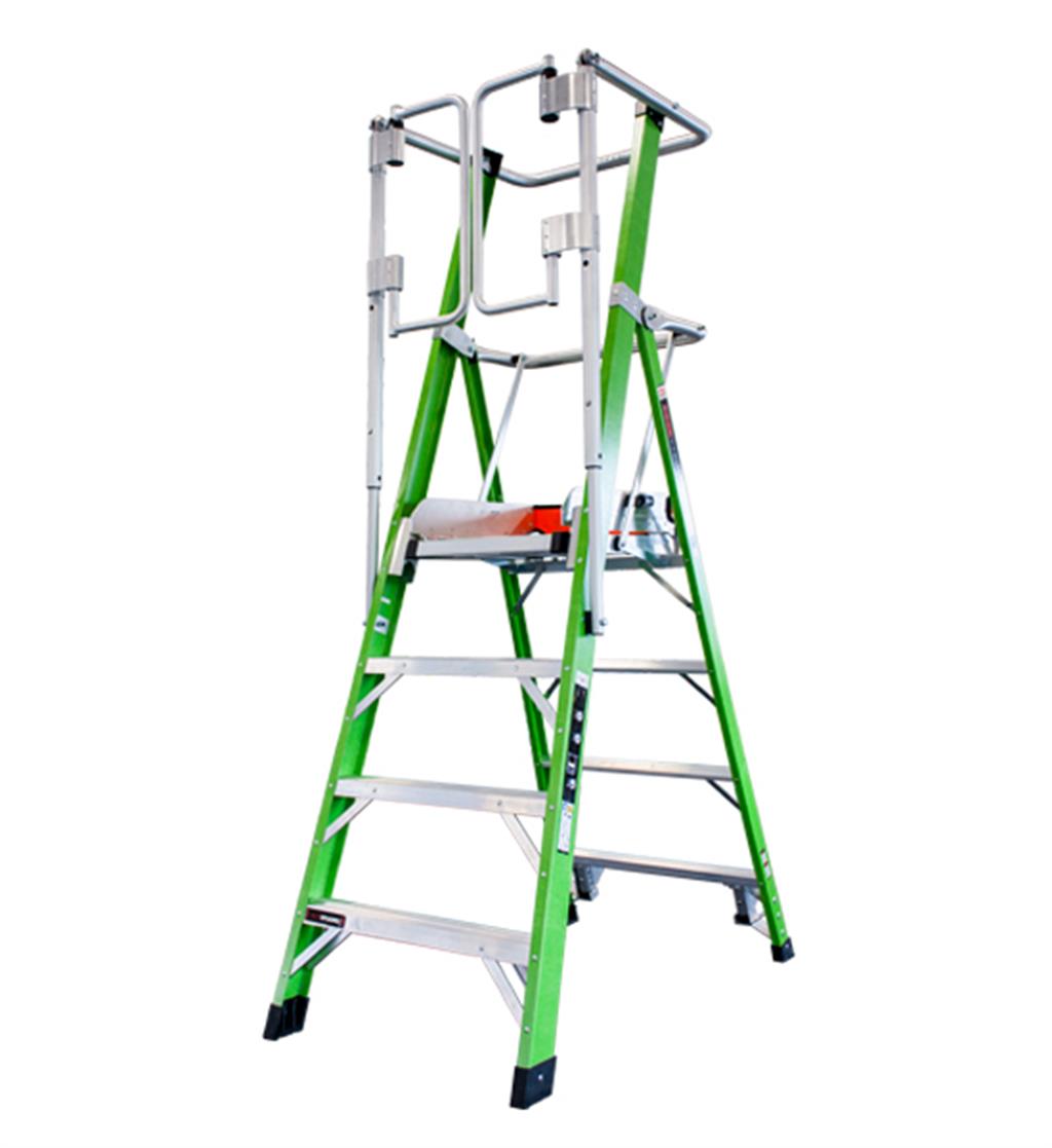 littlegiantsafetycage4tredensteiger ladderspecialist