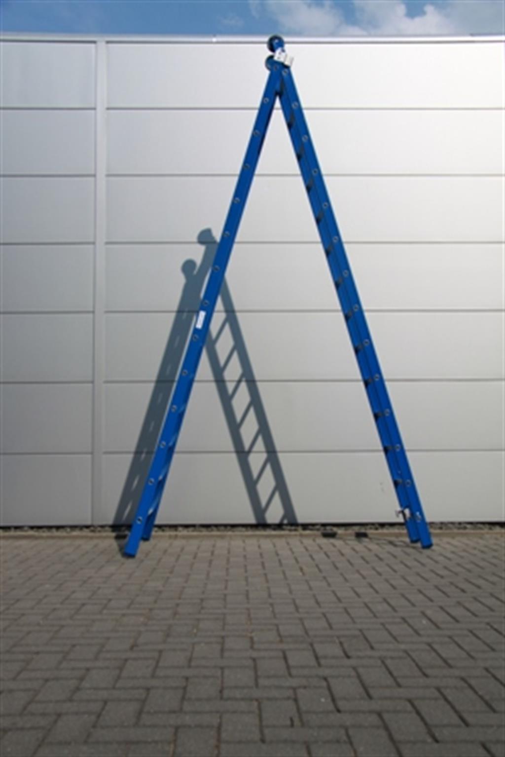 DAS Atlas blauwe 2-delige ladder