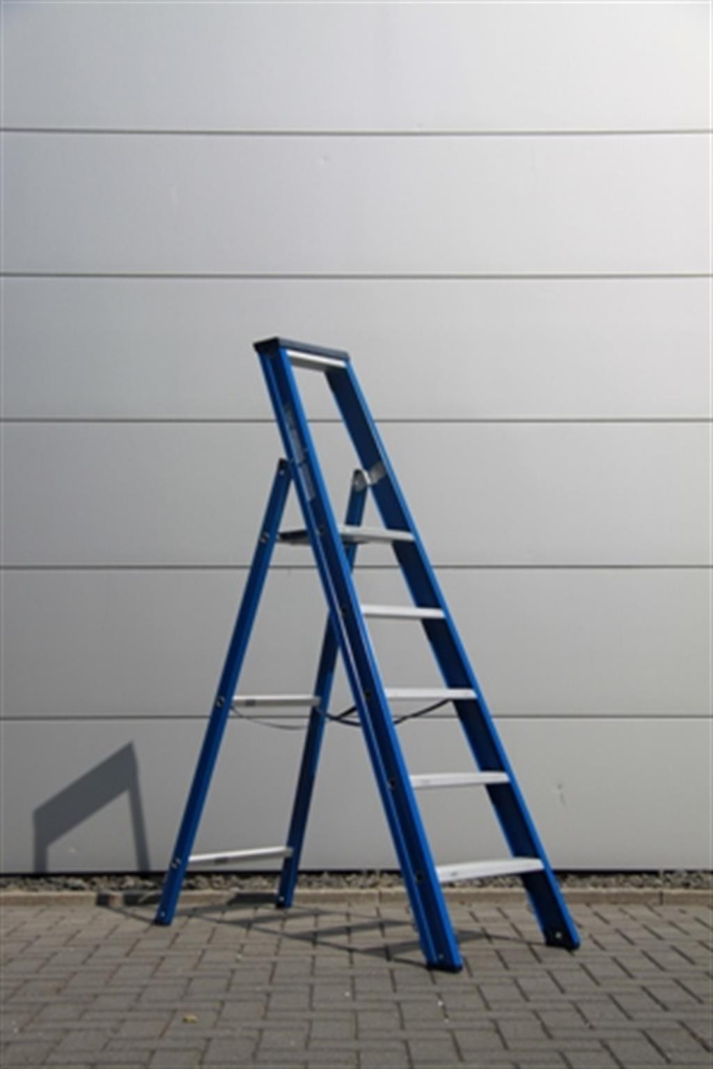 DAS Hercules bordestrap blauw, enkel oploopbaar - 5 treeds