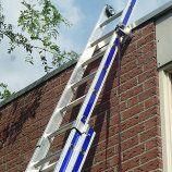 Ladder borgingspunt, met sjorband (RVS)