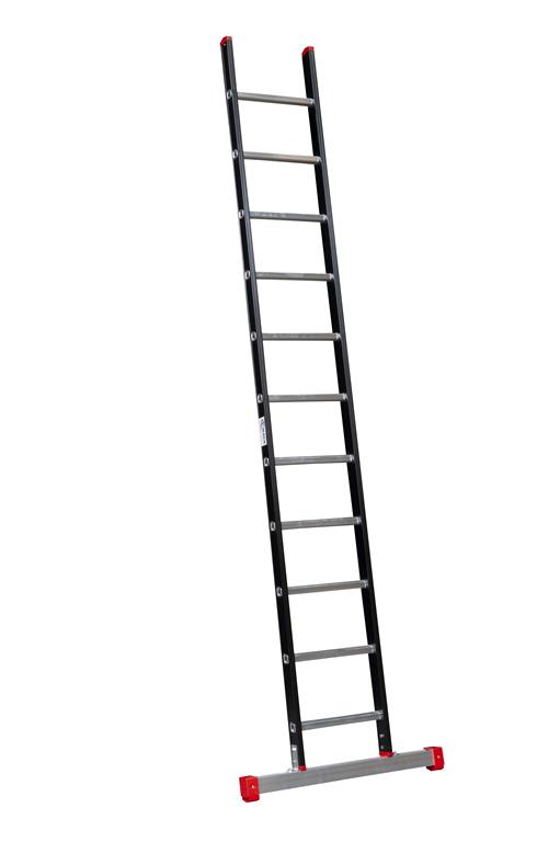 Alpine enkele ladder met stabiliteitsbalk