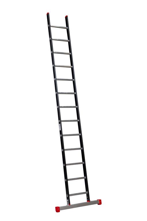 Alpine enkele ladder met stabiliteitsbalk