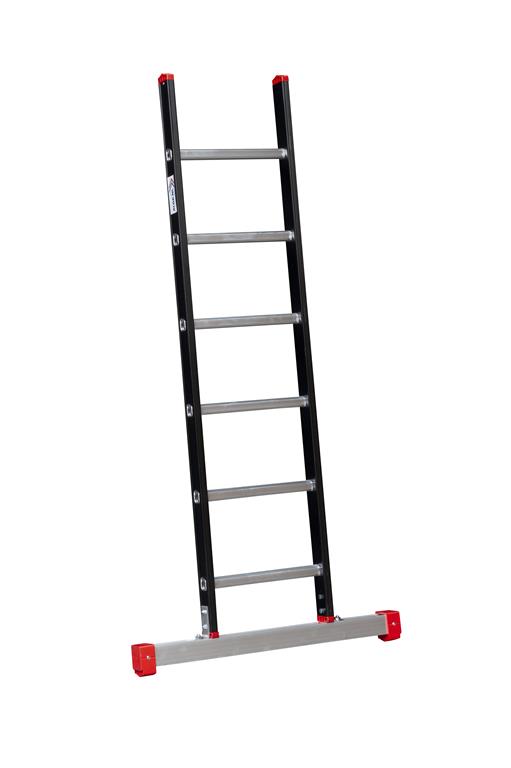 Alpine enkele ladder met stabiliteitsbalk