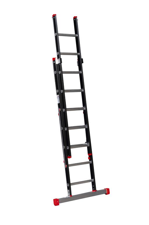 Mountain Reformladder 2 delig 2 x 7 treden uitgeschoven