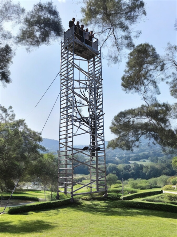 Rolsteigerlift Type XL veilig werken op hoogte