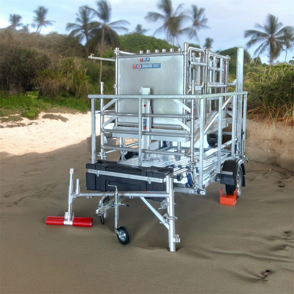 Rolsteigerlift aanhanger geschikt voor type L overal te plaatsen