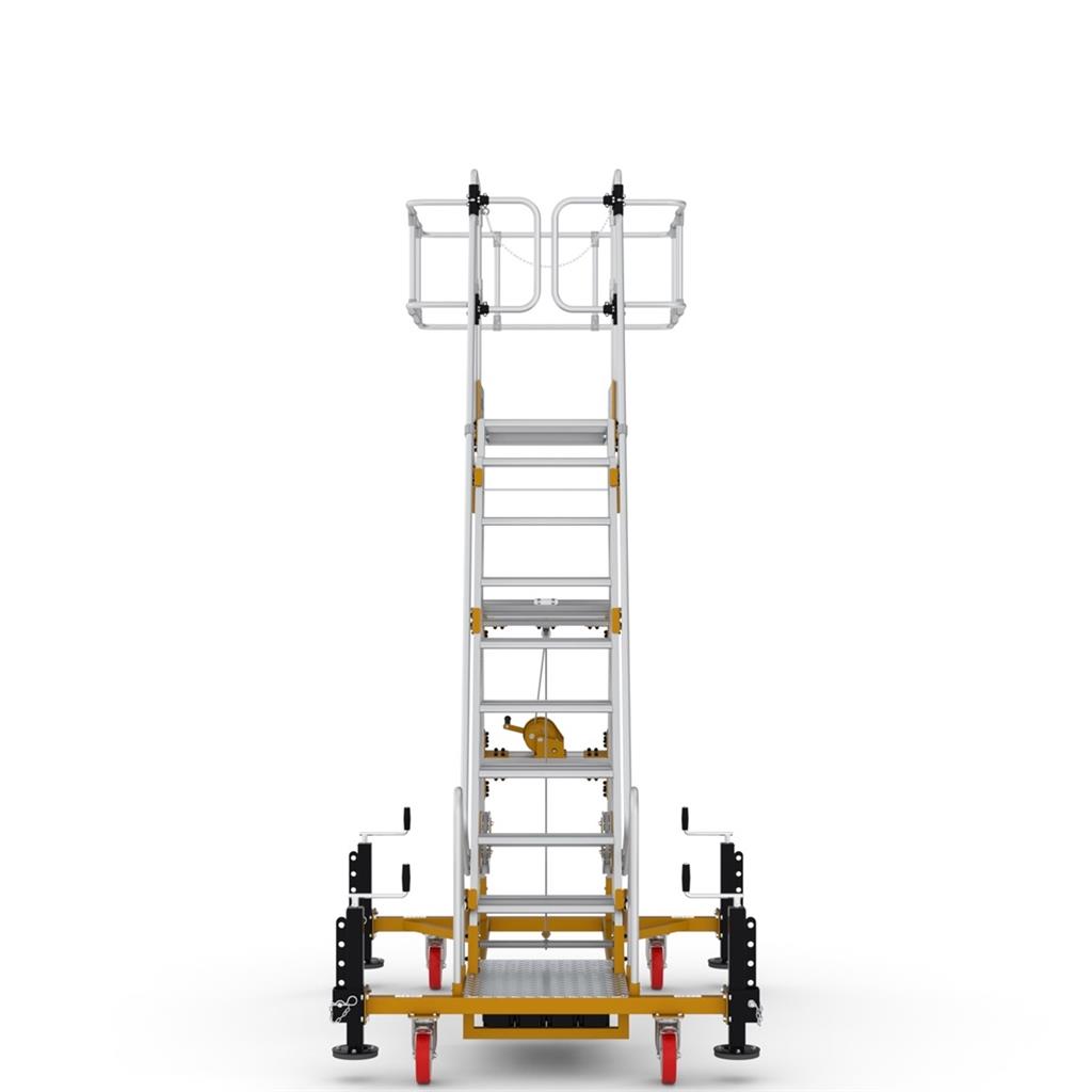 Tanker - Vrachtwagen platforms verrijdbaar  compacte vormgeving