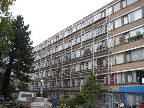 Gevelsteiger 75 cm 10 x 4 meter - 40 m2-project foto.