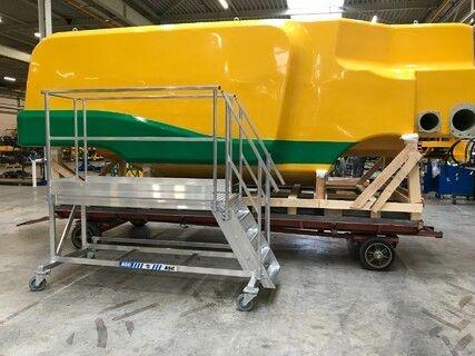 Werkbordessen, vast of verrijdbaar-Steiger & Ladderspecialist - met wielen