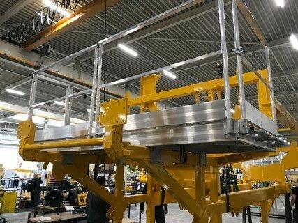 Werkbordessen, vast of verrijdbaar-Steiger & Ladderspecialist- met leuningen