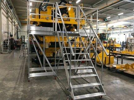 Werkbordessen, vast of verrijdbaar-Steiger & Ladderspecialist - SLS