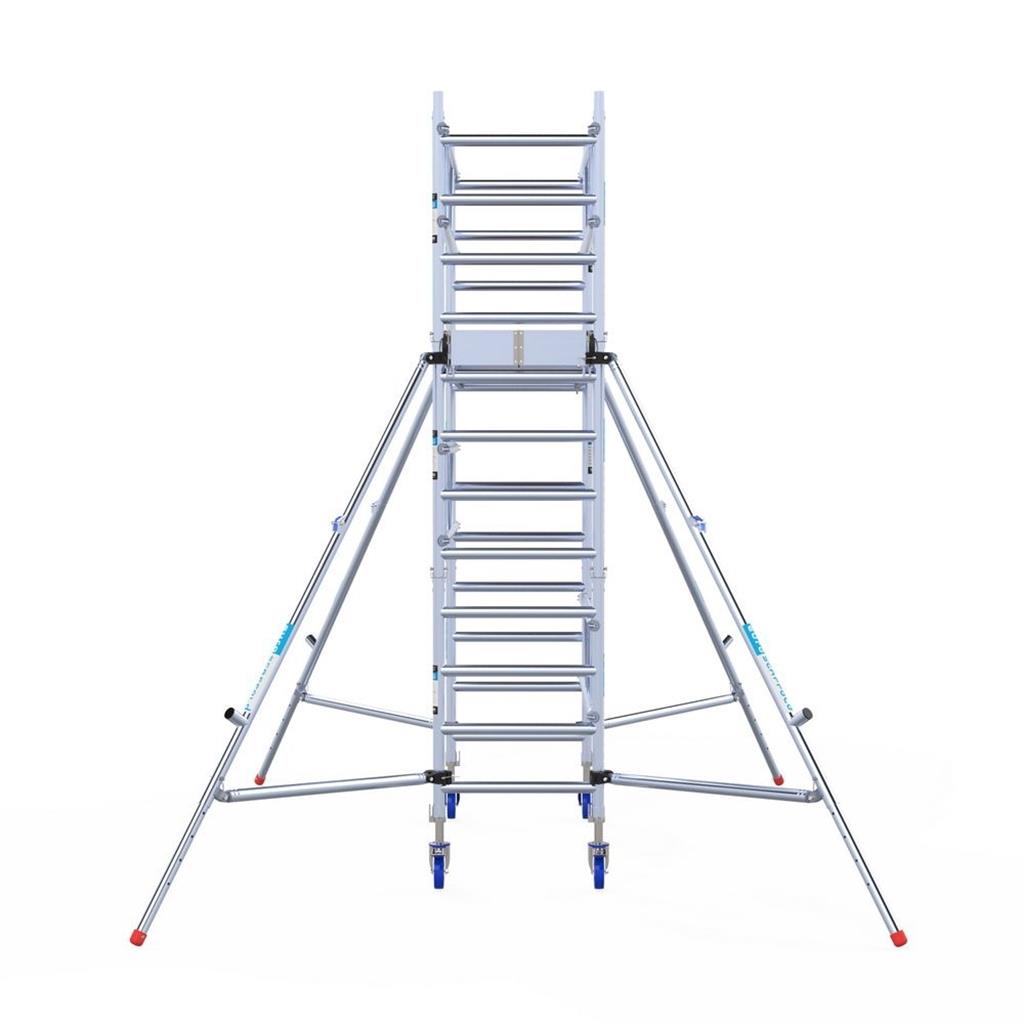 Rolsteiger One XL 75x165 cm 4,2 meter werkhoogte-breedte aanzicht.