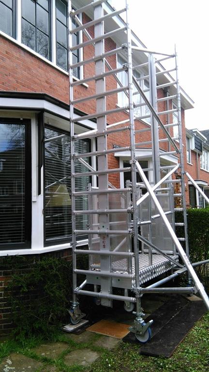  Elektrische Kamersteigerlift Type S werkhoogte 3 meter-Schilderen