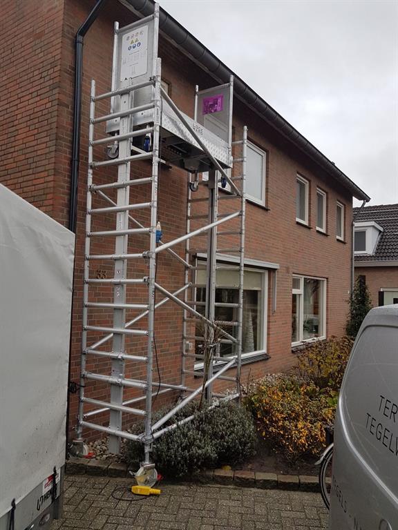  Elektrische Kamersteigerlift Type S werkhoogte 3 meter-lift toepassing