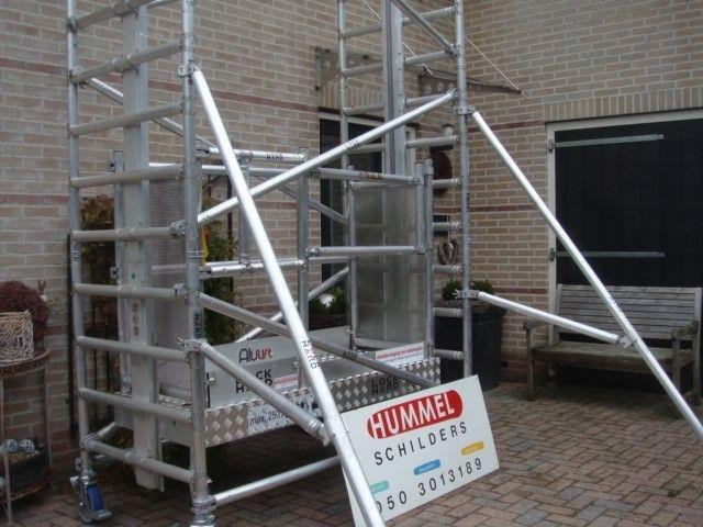  Elektrische Kamersteigerlift Type S werkhoogte 3 meter-Schilderwerken