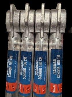 Diagonaal Schoren - Heavy Duty Uitvoering 190-250-305 cm-verschillende afmetingen.