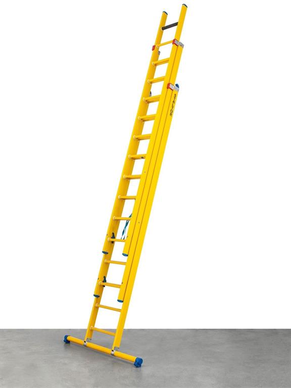 Kunststof 3 delige reformladders - ingeschoven