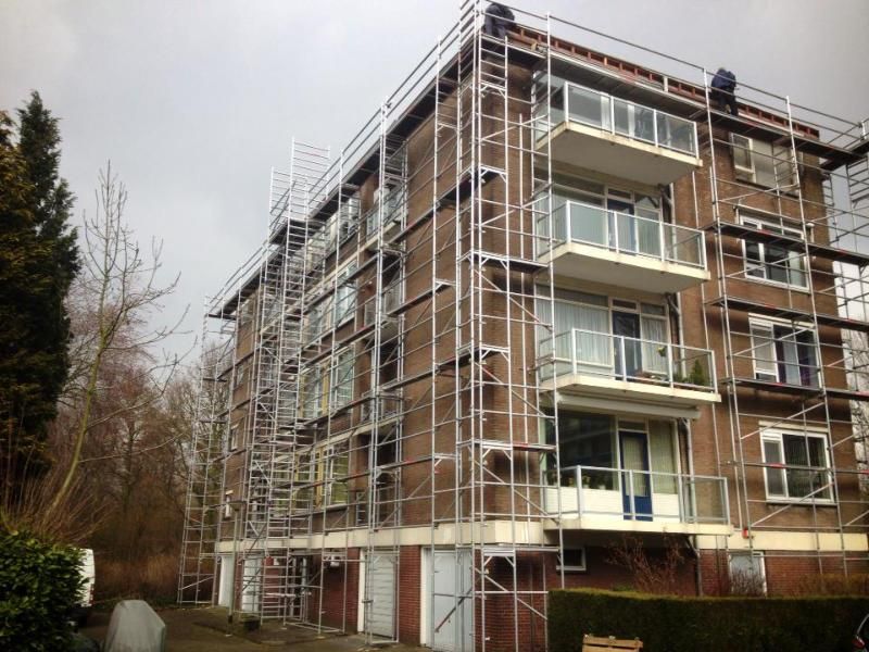 Verhuur rolsteiger 75 x 250 cm Wouter Booi Steiger & Ladderspecialist