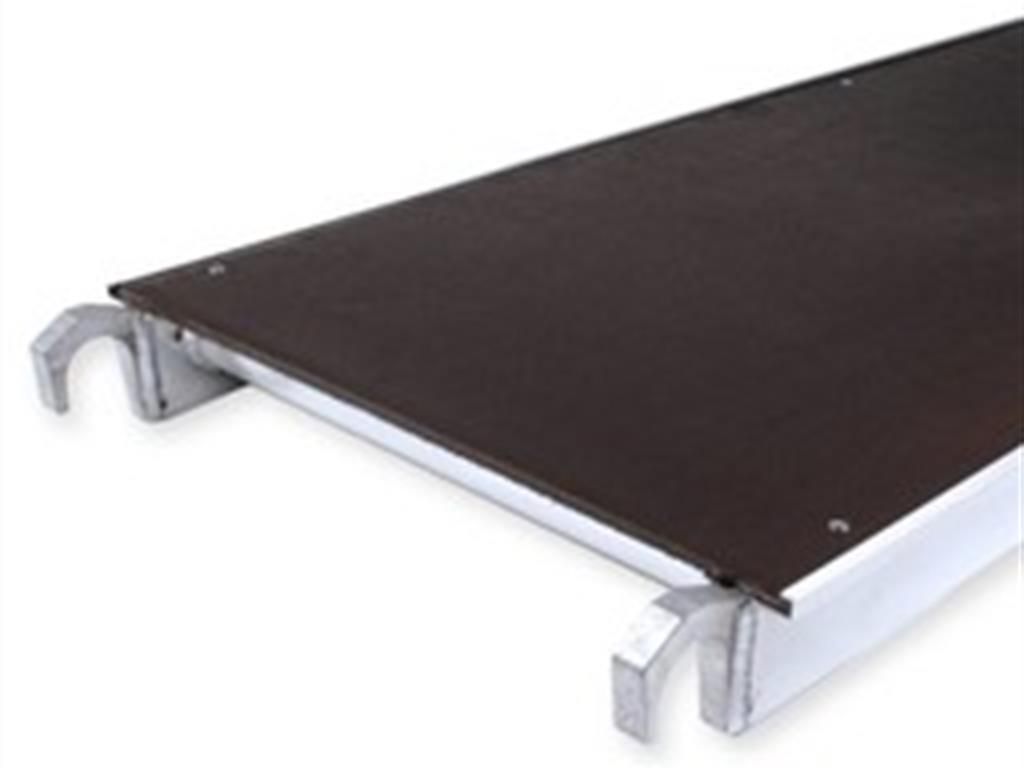 Rolsteiger platform 60 x 400 cm hout zonder luik.