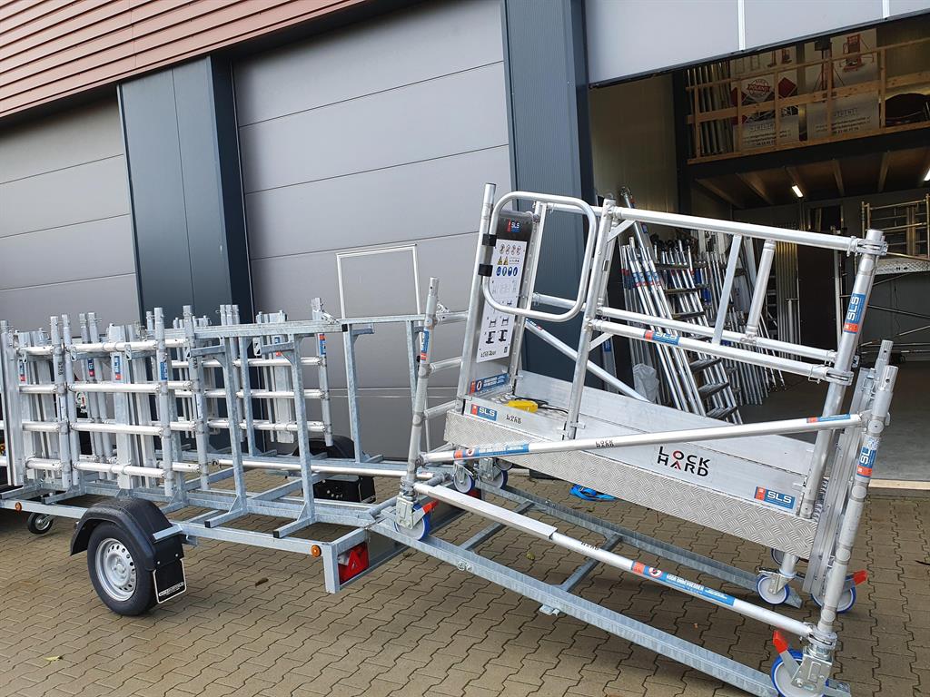 alulift met alulift aanhanger type s m